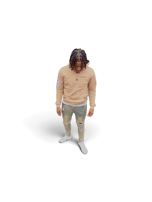 Gen 2 TRENCH DVSN. Hoodie (TAN)